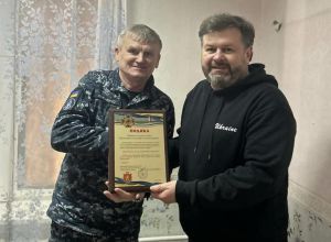 Отримав подяку від військових